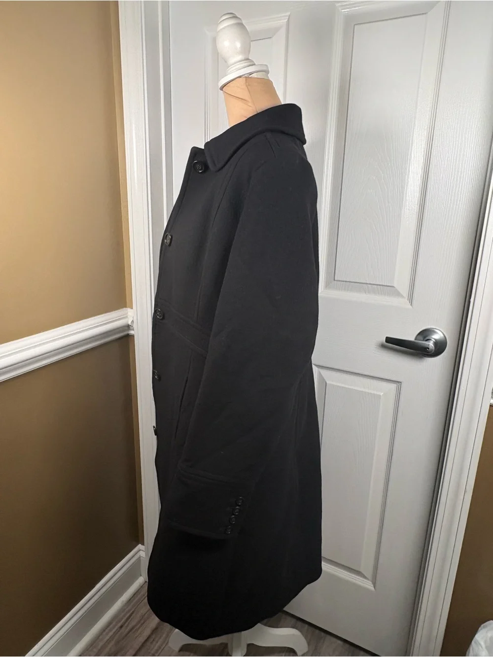 J.Crew Classic lady day coat in Italian double cloth wool with Thinsulate Size 6